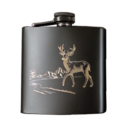 Crna Inox Čutura 180 ml