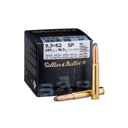 Metak karabinski SB 9.3x62 SP 18.5g