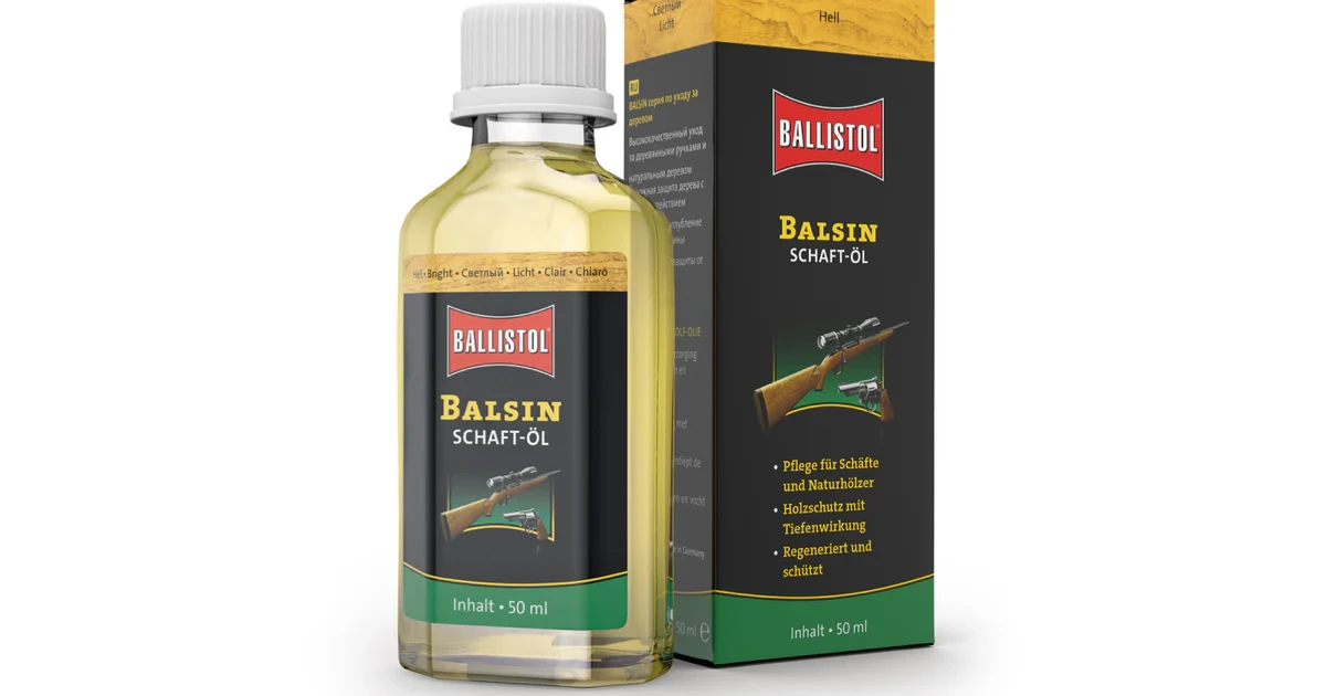 BALLISTOL ULJE ZA KUNDAK (SVIJETLO/CRVENO-SMEĐE/TAMNO-SMEĐE) 50ml